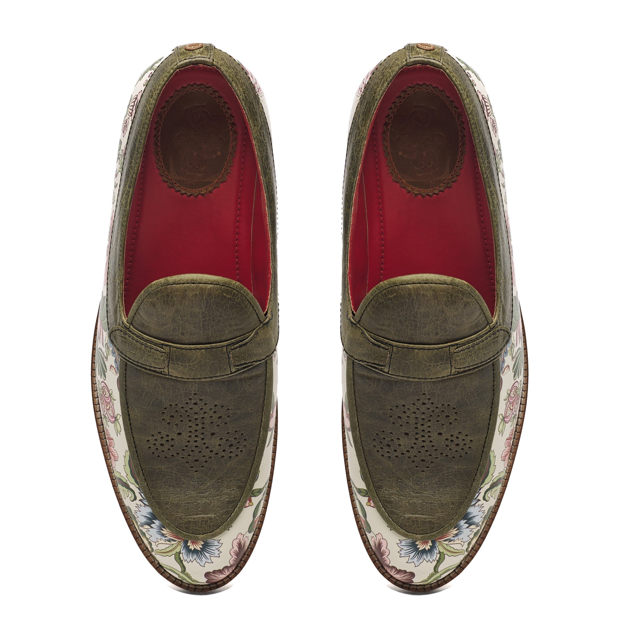 Bageecha Loafers Men – Olive