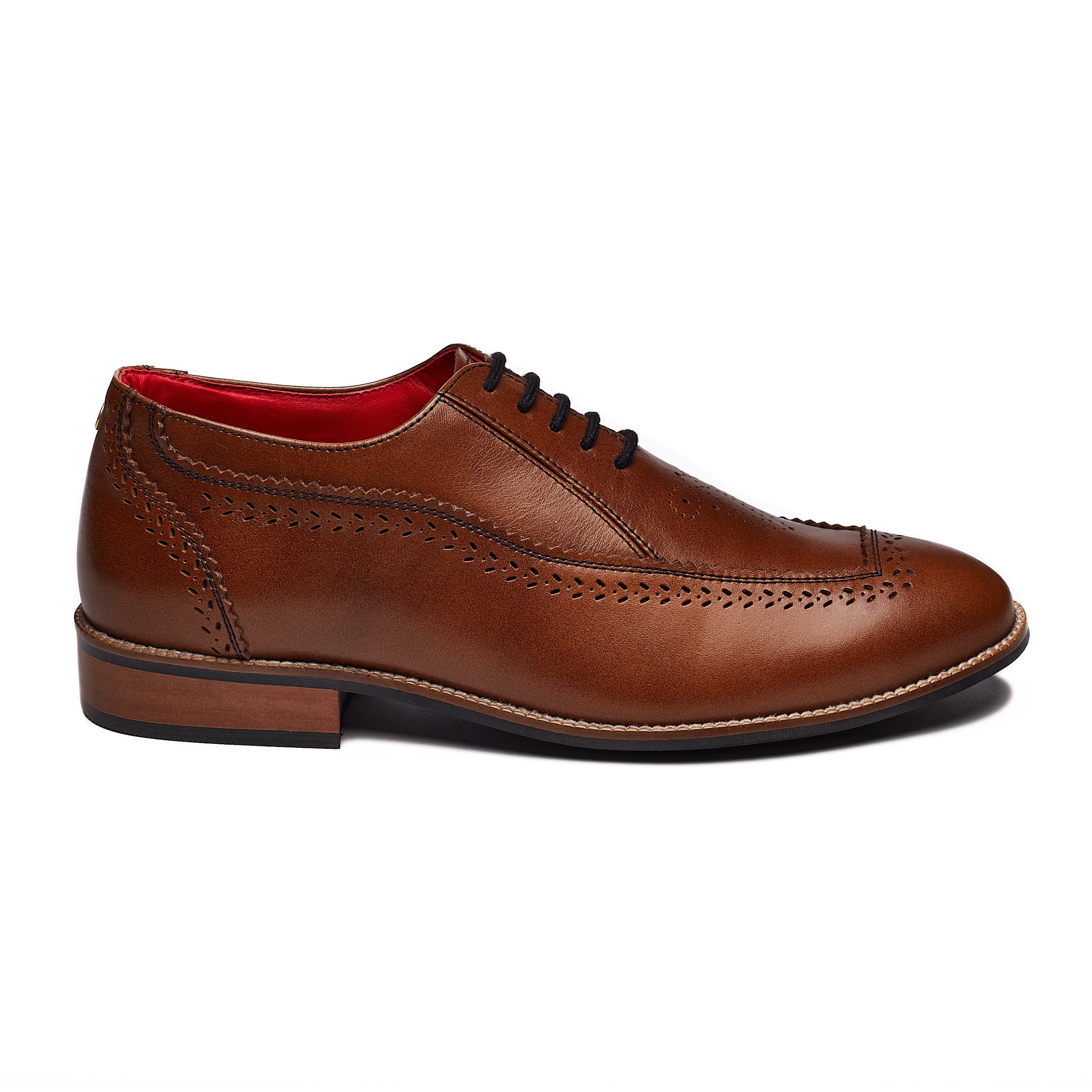 Nawab Oxford Brogues Men – Cedar