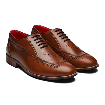 Nawab Oxford Brogues Men – Cedar