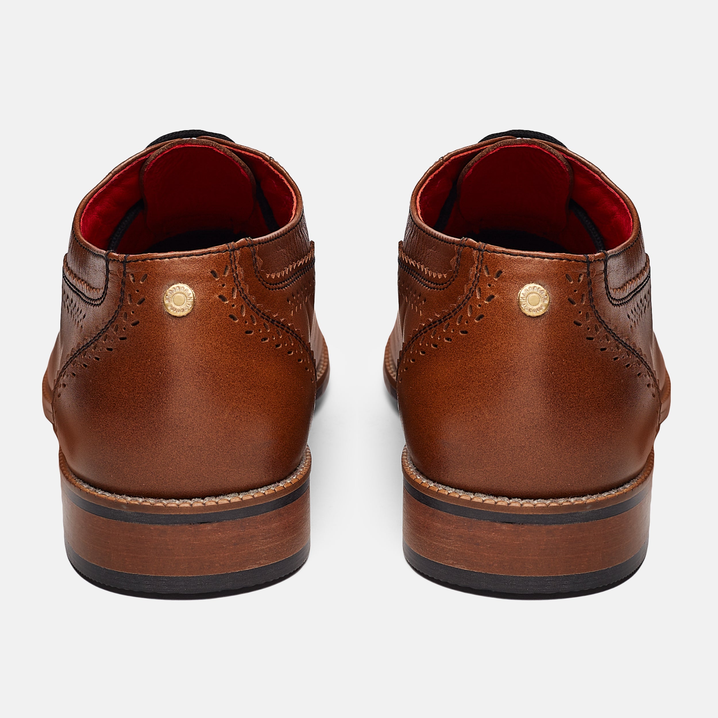 Nawab Oxford Brogues Men – Cedar