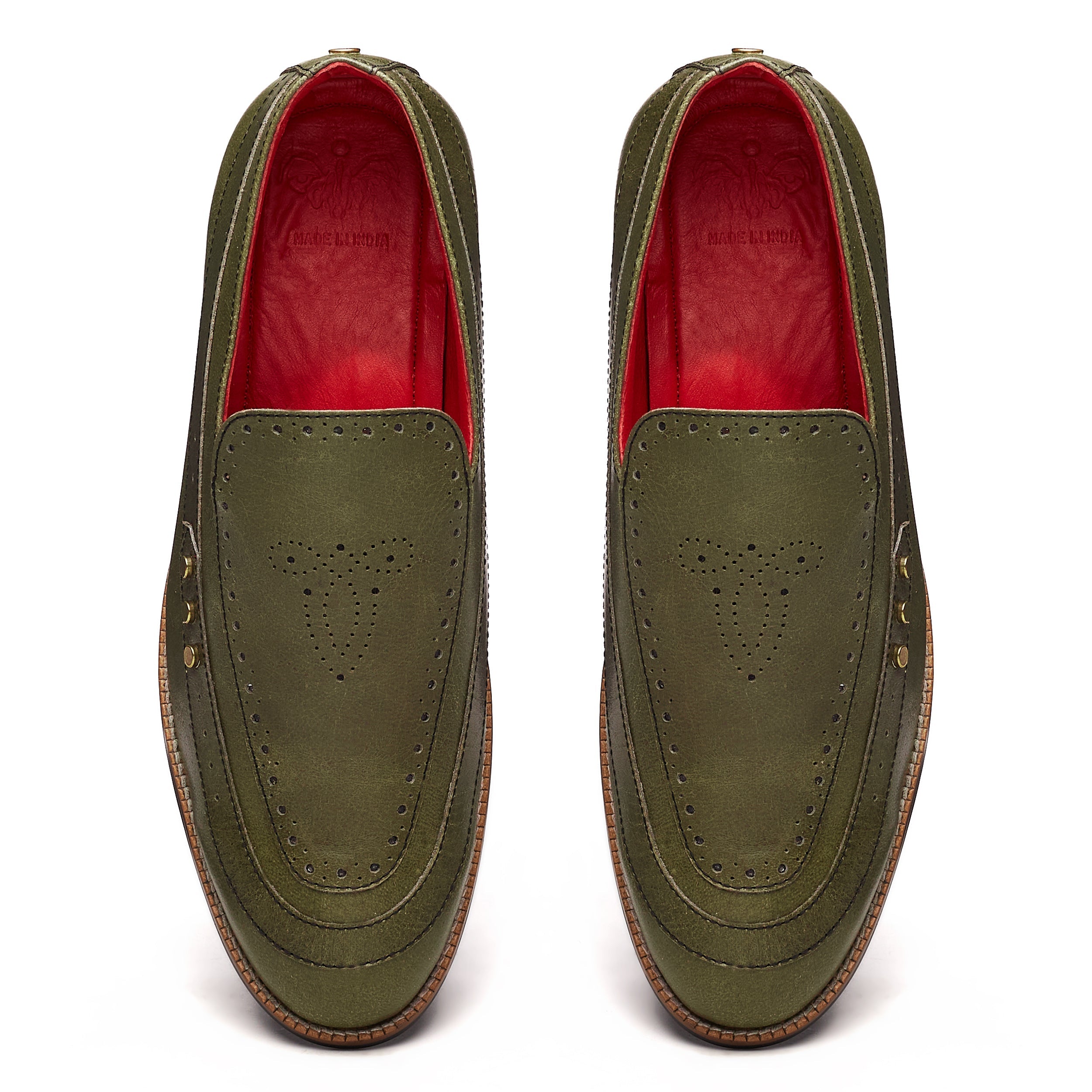 Nizam Loafers Men – Olive
