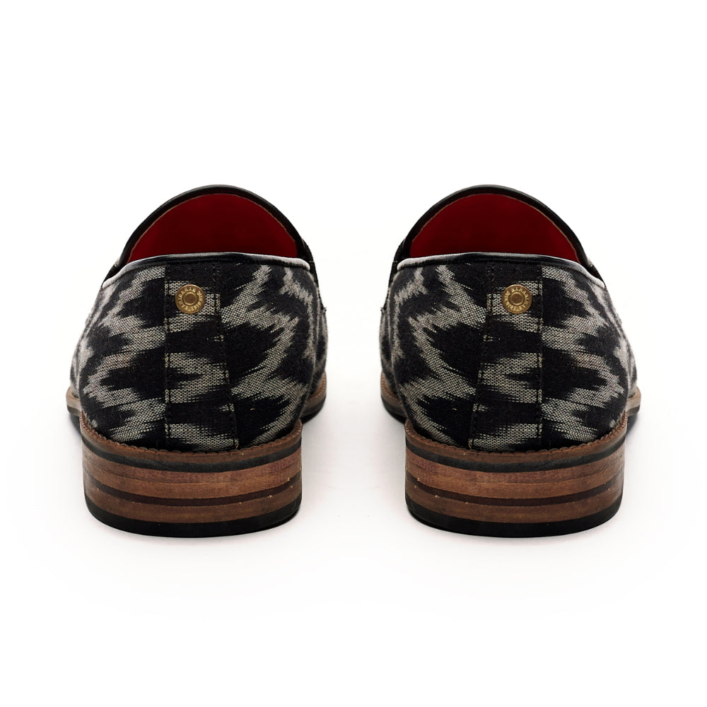 Ikat Loafers Men – Coal