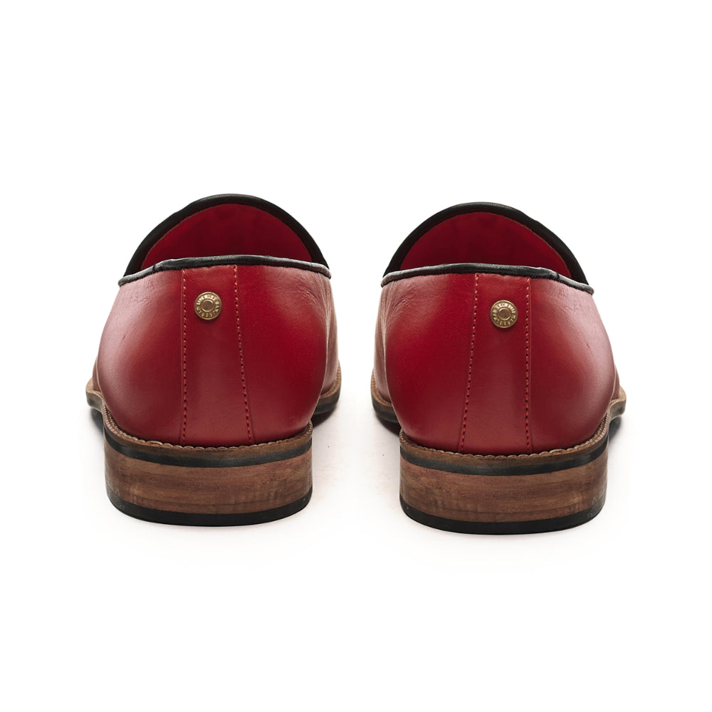 Texo Loafers Men – Crimson