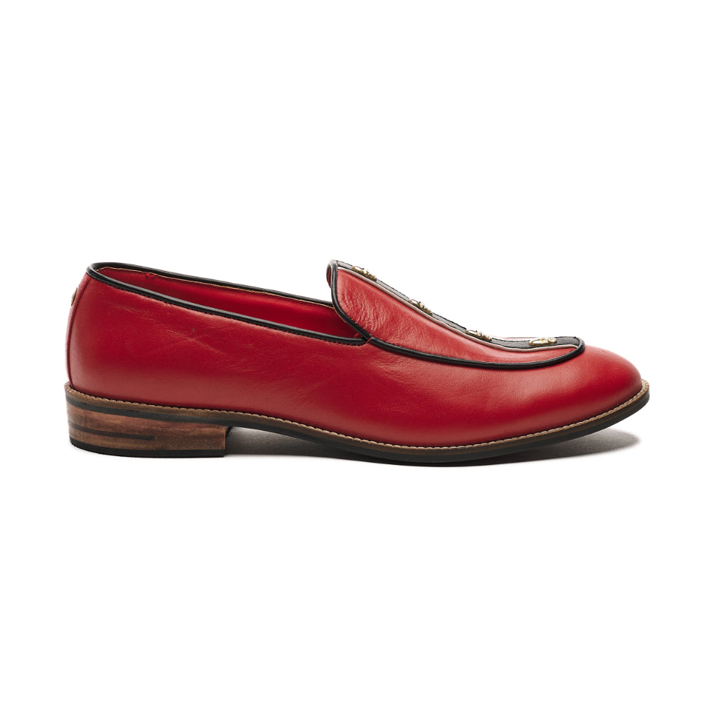 Cranium Loafers Men – Crimson