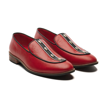 Cranium Loafers Men – Crimson
