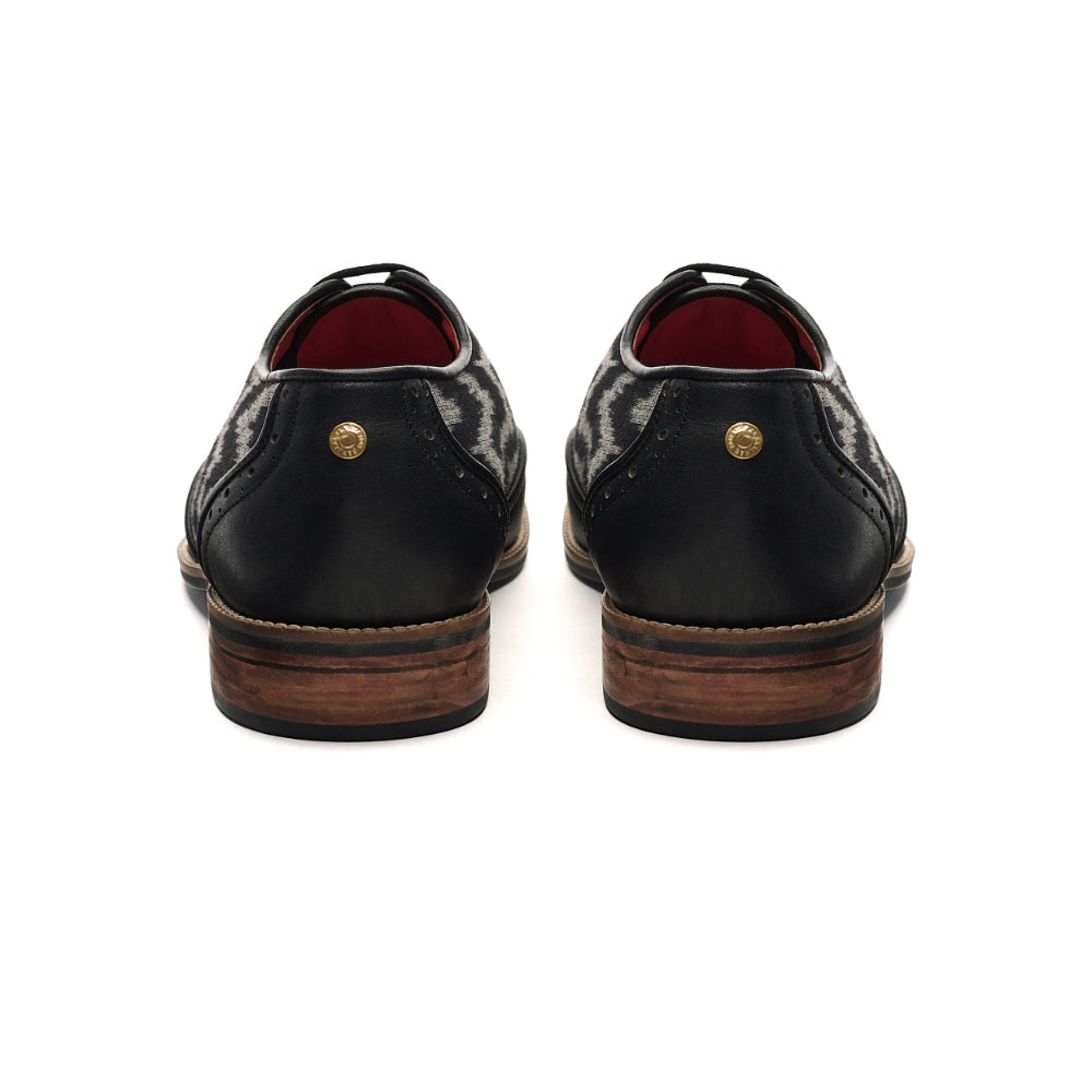 Ikat Brogues Men – Coal