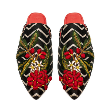 The Bewitching Beans Cone Mules Women