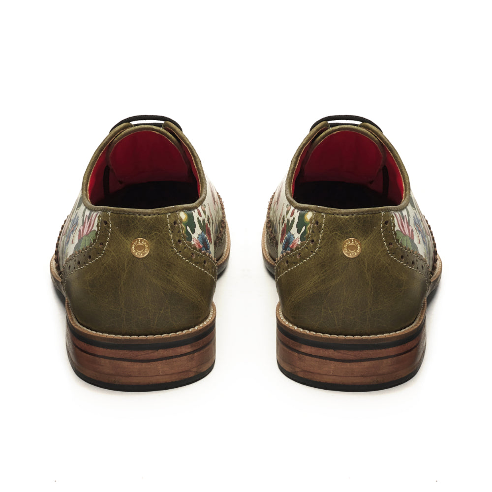 Bageecha Brogues Men – Olive