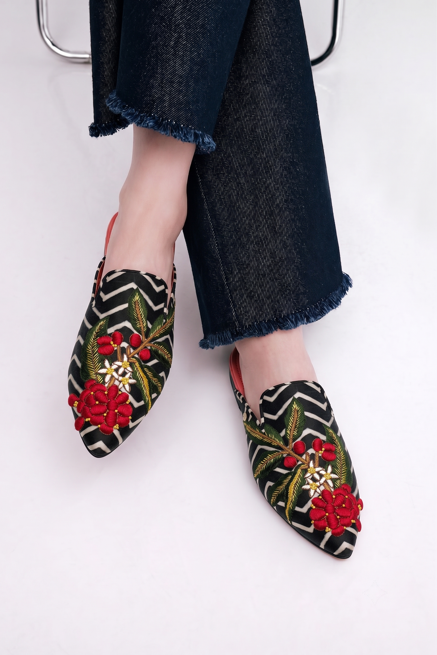 The Bewitching Beans Cone Mules Women