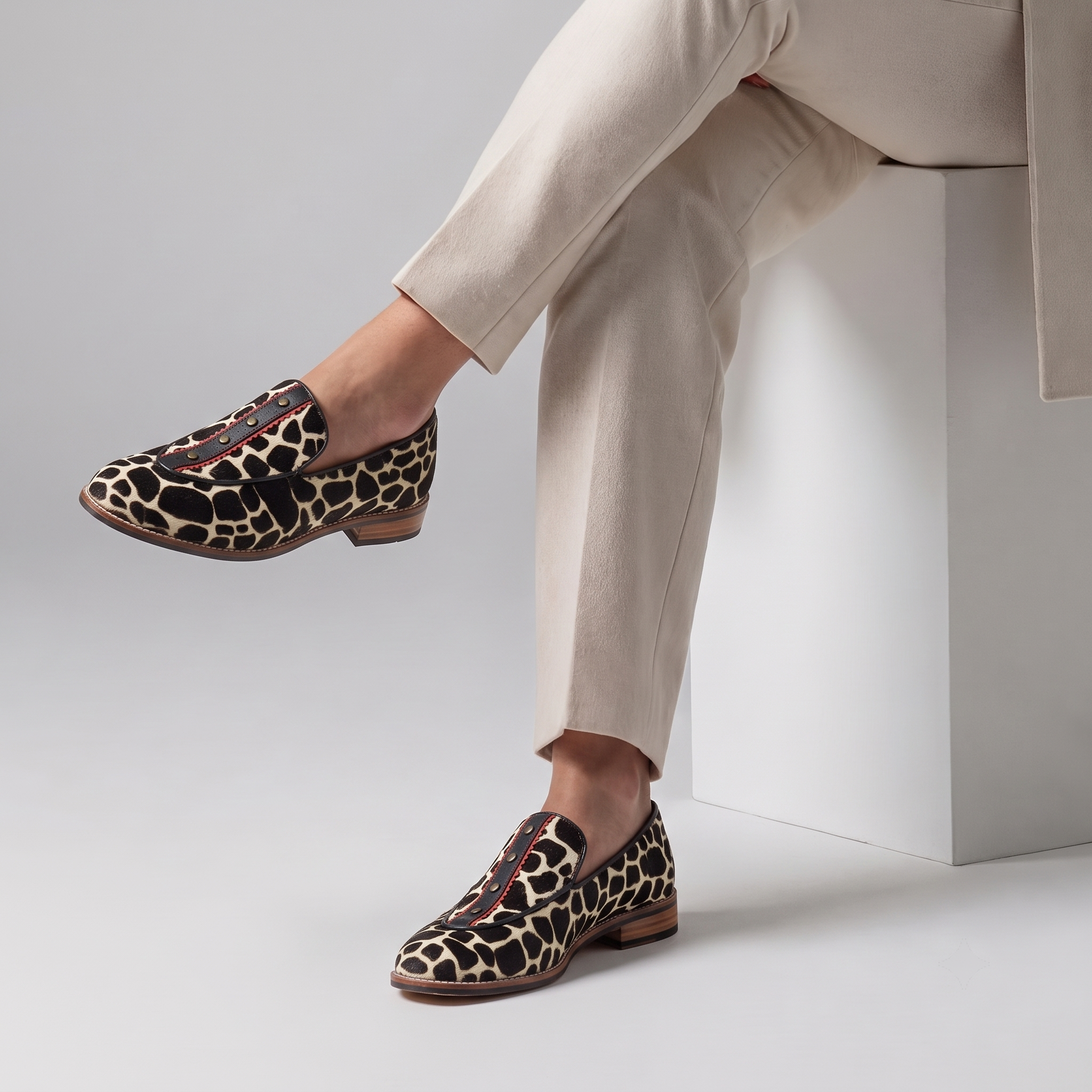 Giraffe Loafers Men