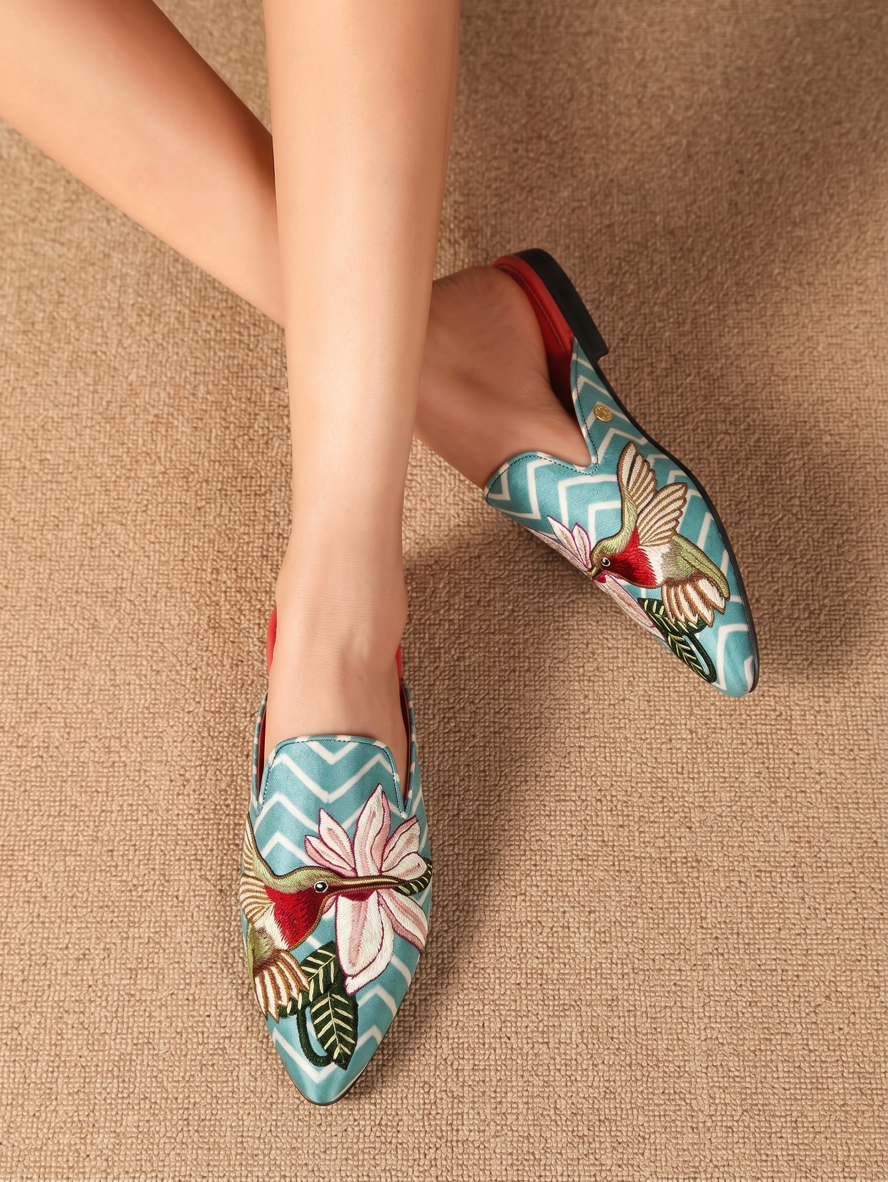 The Benevolent Humming Bird Cone Mules Women