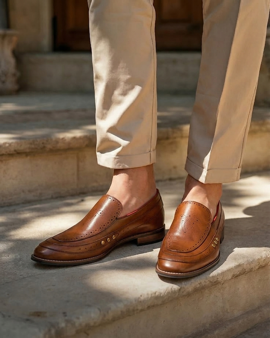 Nizam Loafers Men – Cedar