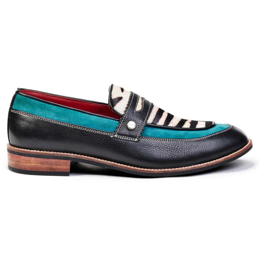 Zebra Loafers Men