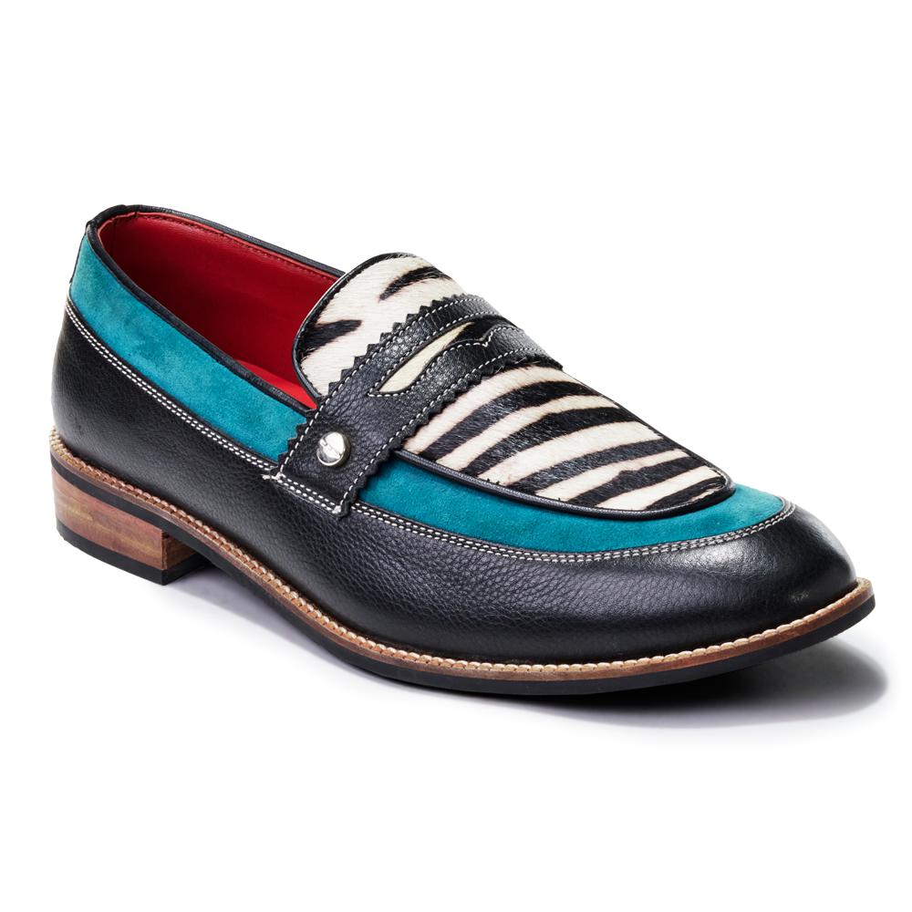 Zebra Loafers Men